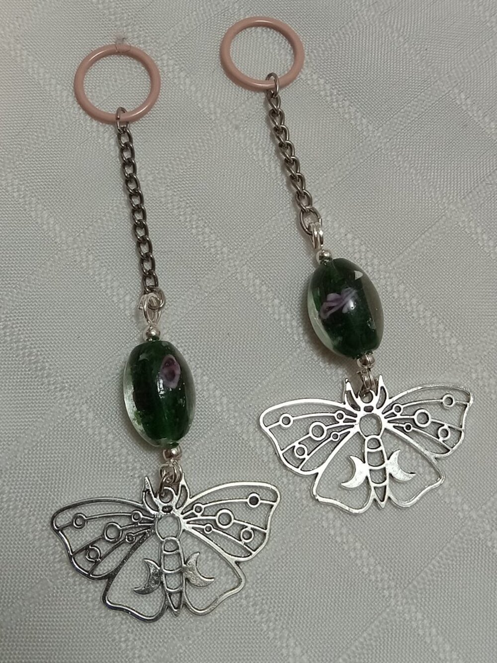 Handcraft durable and removable jewelry set for dreadlocks—single/double dreads